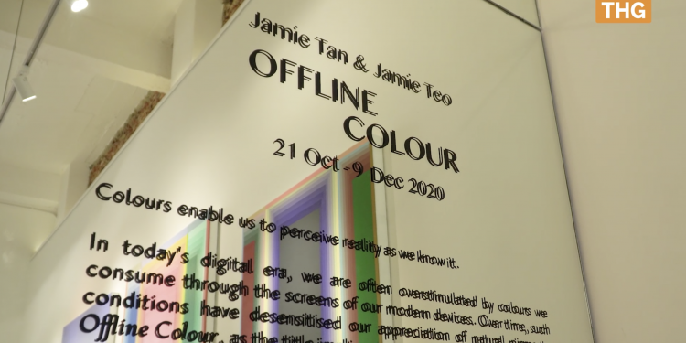 Jamie x Jamie Present their Offline Colour Exhibition at the Art Porters Gallery