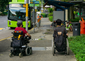 Getting around Singapore in a wheelchair, a bumpy ride?