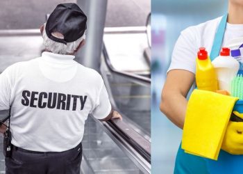 Are jobs in security and cleaning only for older adults in our country?