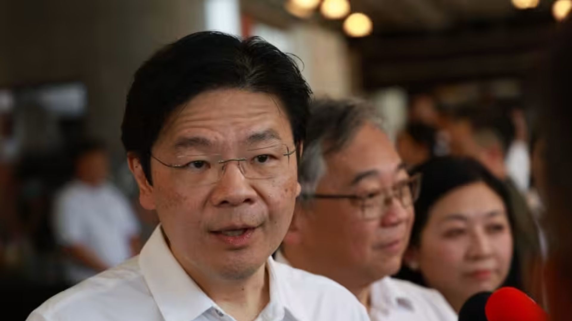 Prime Minister Lawrence Wong on walkabout | TheHomeGround Asia