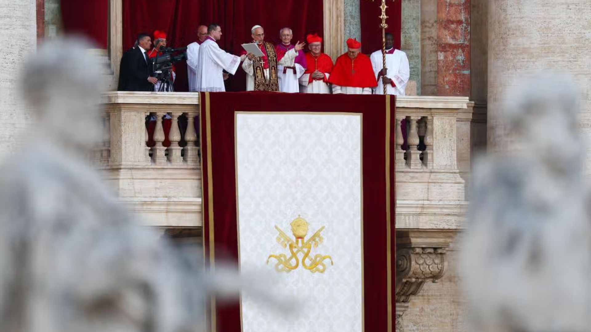 Pope Leo delivering the Urbi et Orbi | TheHomeGround Asia