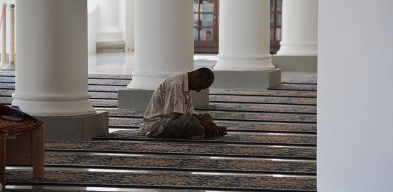 Muslim at prayer