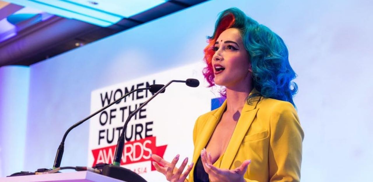 Sukki Menon at the Women of The Future Awards 2019