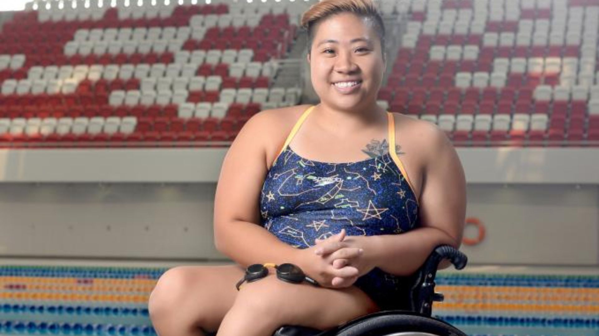 Paralympian Theresa Goh first para athlete elected to the SNOC Athletes' Commission