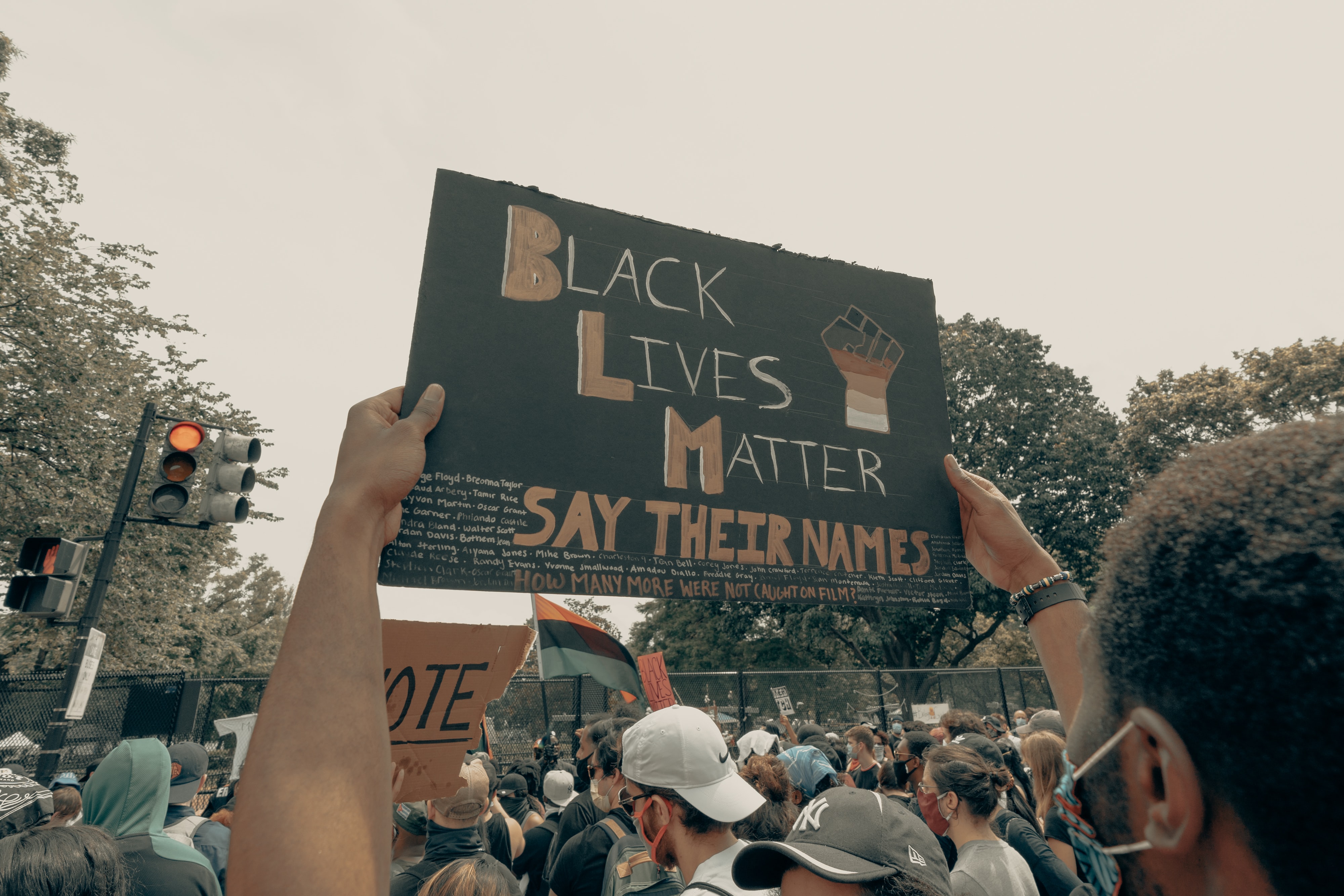 Black Lives Matter Protest in Washington D.C.