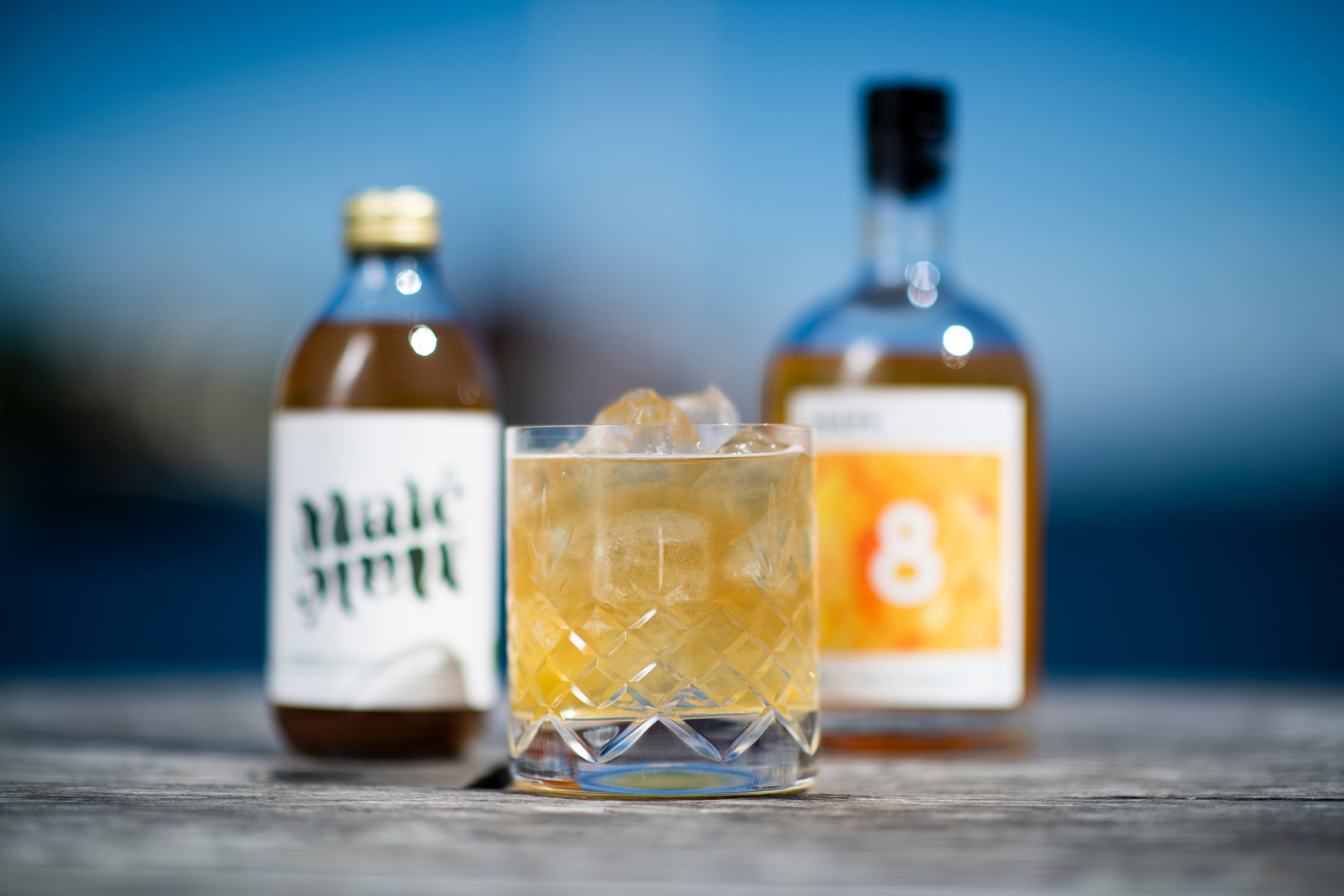 A cocktail from Snaps Bornholm