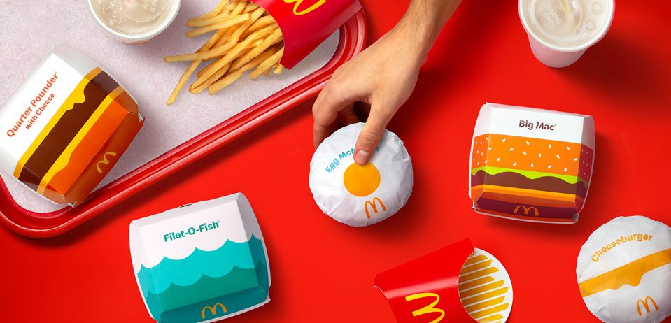 McDonalds Redesigned Packaging - Pearlfisher