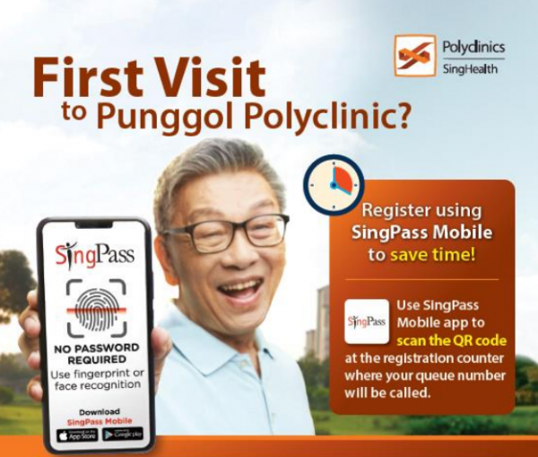 SingHealth Polyclincs Launches SingPass Registration Feature For New ...